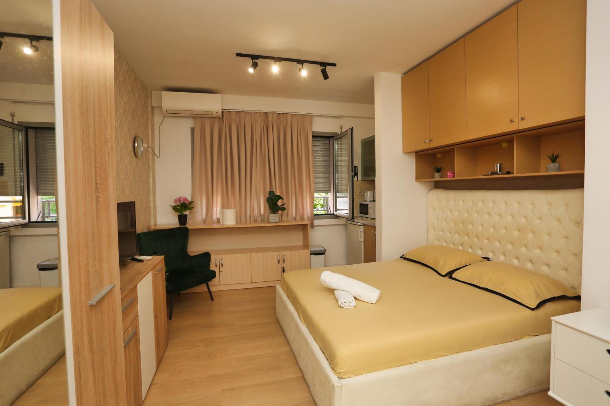 Cozy Apartment Near Square 21 Tiran Dış mekan fotoğraf